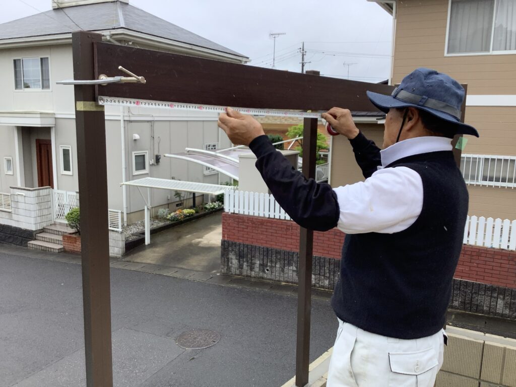 ひたちなか市　フェンス工事