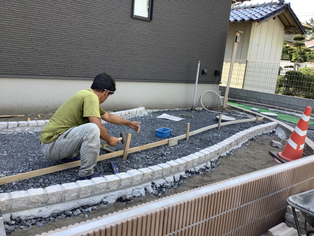 大洗町　外構工事