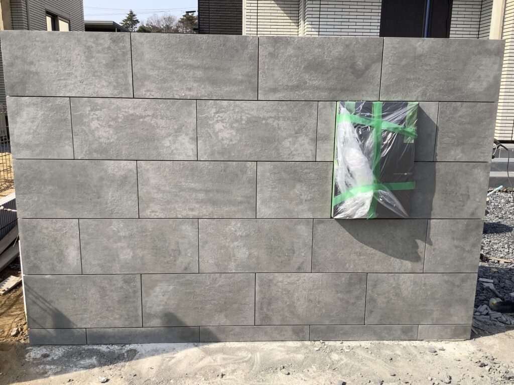 ひたちなか市　門柱工事