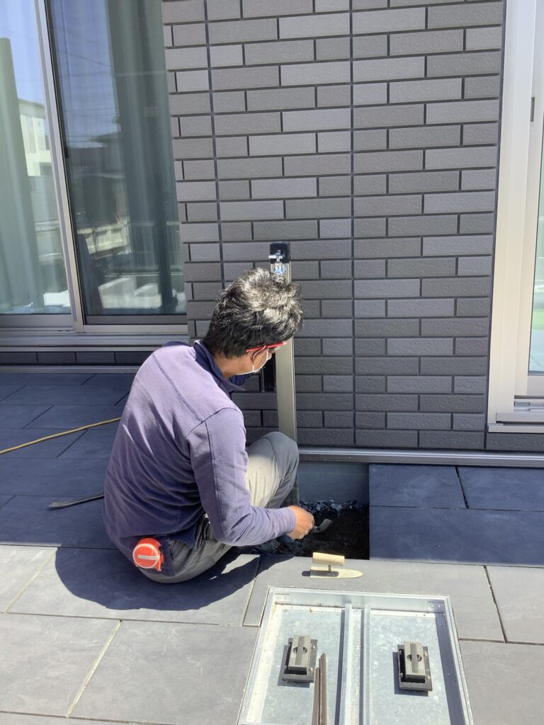 日立市　立水栓取り付け