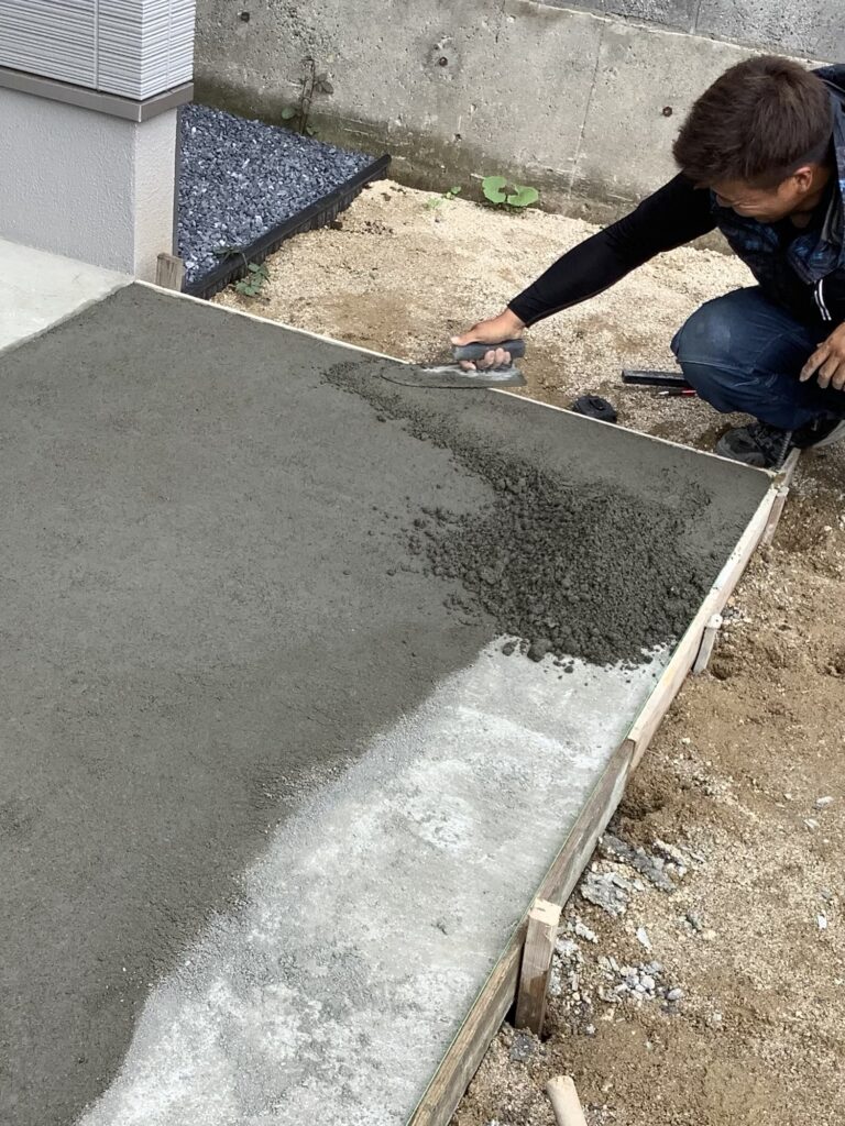 ひたちなか市　犬走り工事