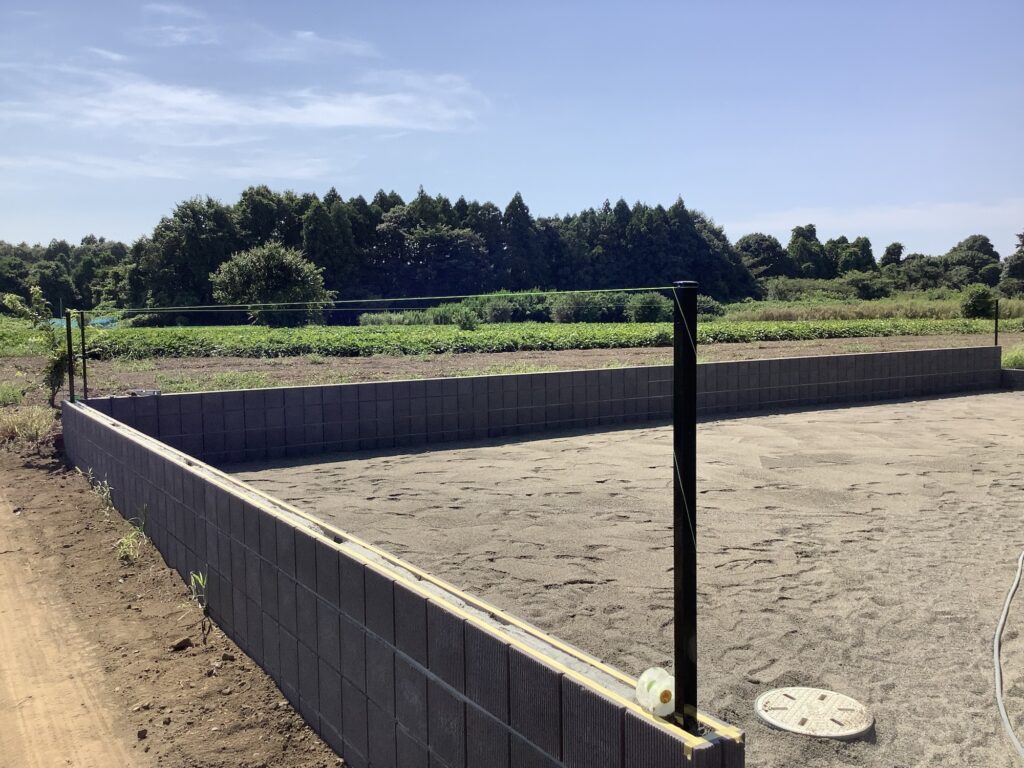 ひたちなか市　フェンス工事