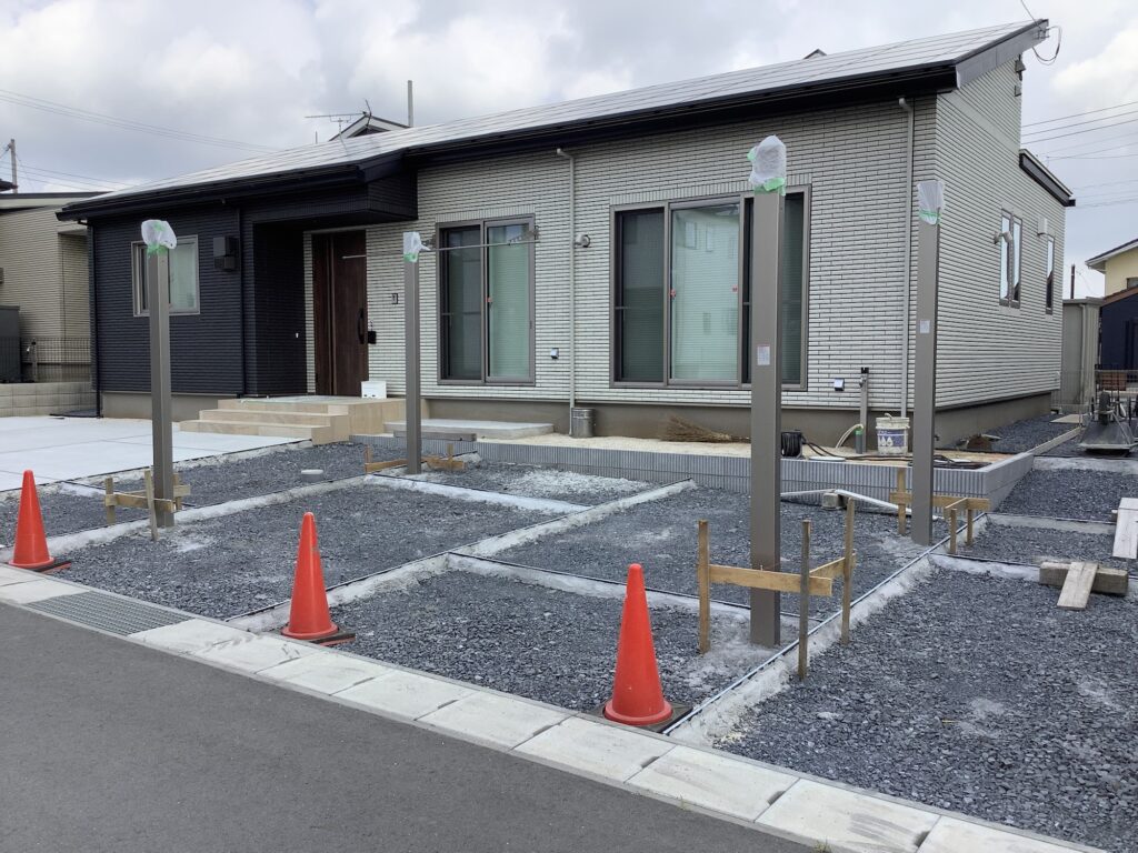 ひたちなか市　カーポート工事