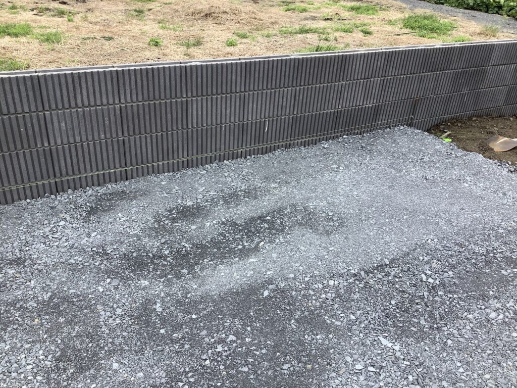 ひたちなか市　ブロック工事