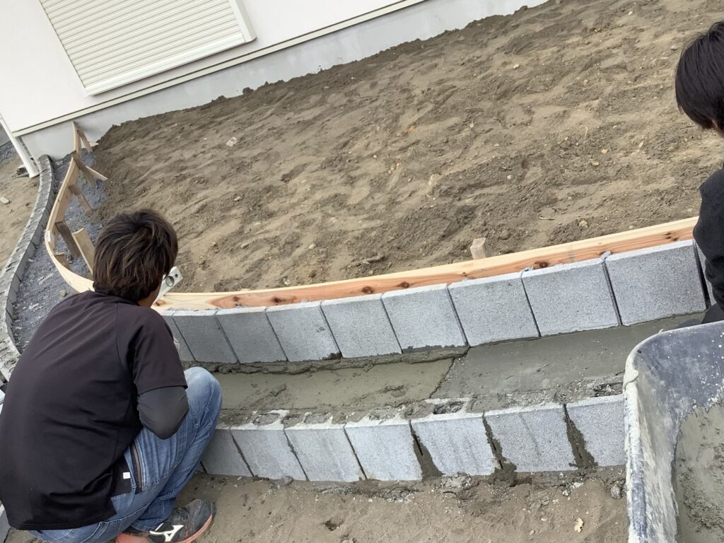 大洗町　デッキ工事