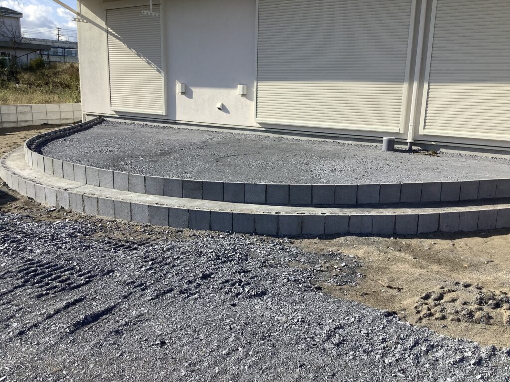 大洗町 デッキ工事