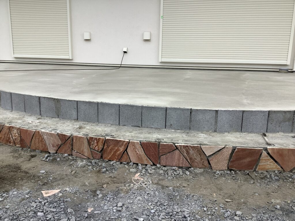 大洗町 デッキ工事