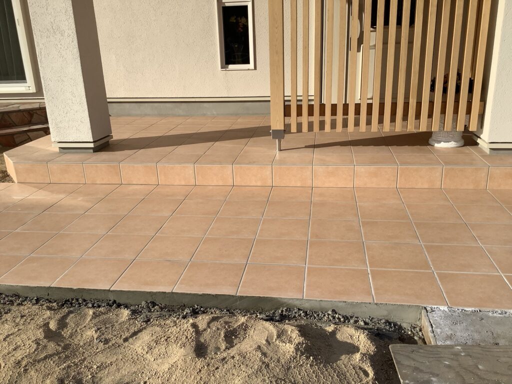 大洗町　玄関アプローチ工事