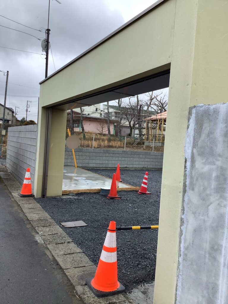 大洗町　タウンゲート工事