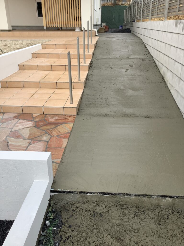 大洗町　スロープ工事